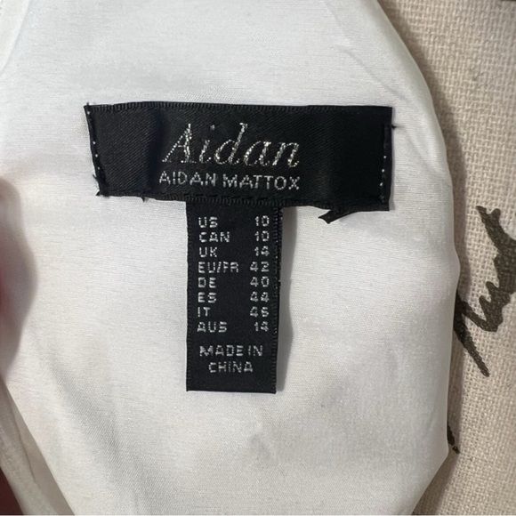 AIDAN BY AIDAN MATTOX
Women's Fringe Halter Dress - Picture 6 of 9